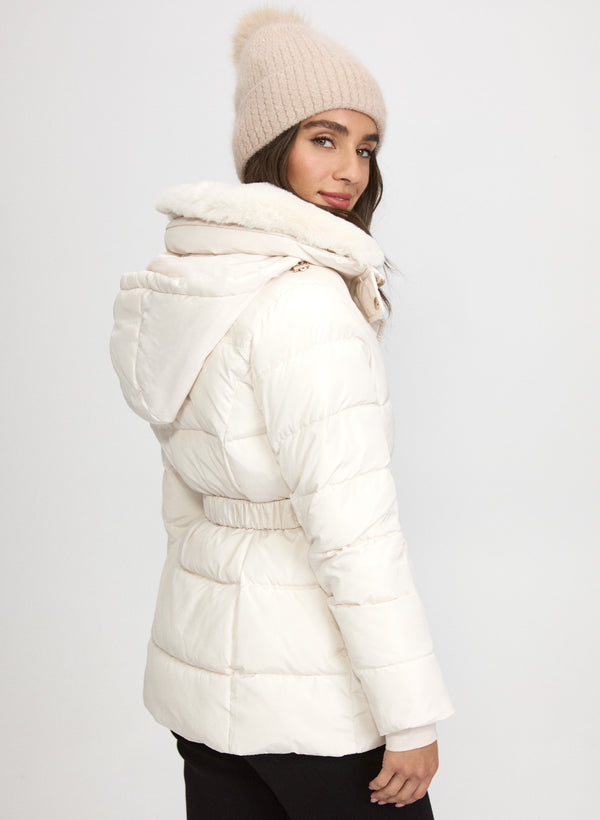 Laura Quilted Zip Coat