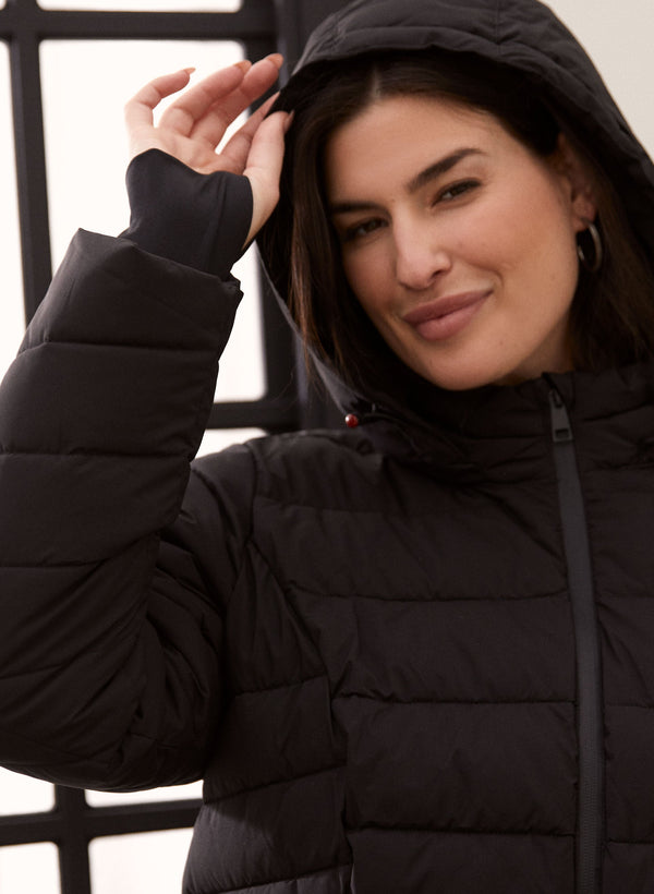 Laura Recycled Stretch Vegan Down Coat