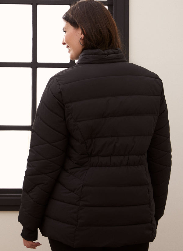 Laura Recycled Stretch Vegan Down Coat