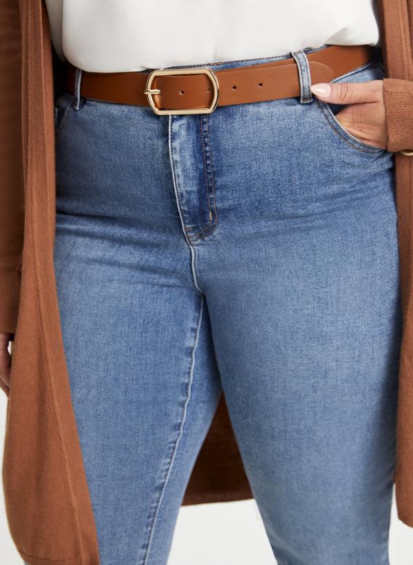 Laura Reversible Leopard Print Belt