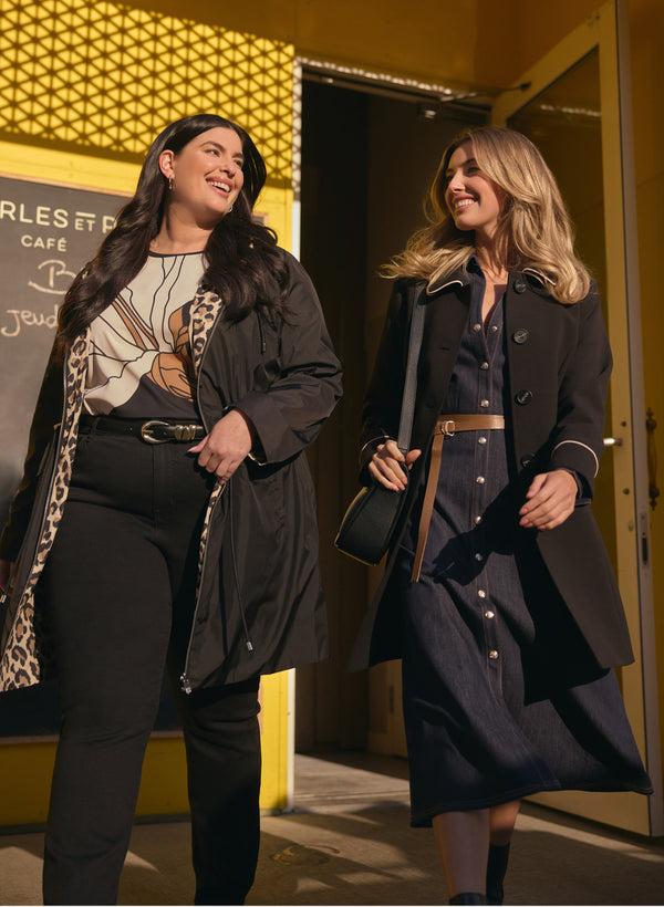 Laura Reversible Nylon Coat