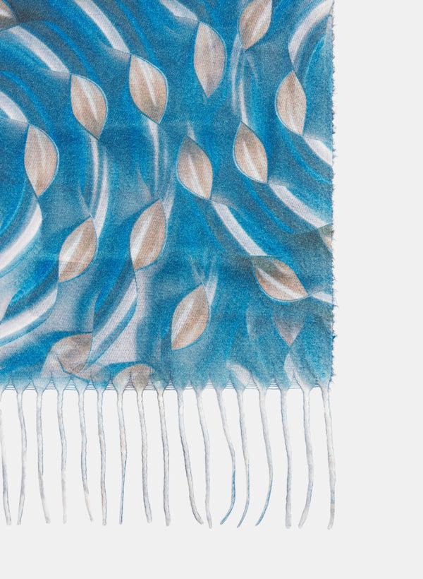 Laura Reversible Poppy Field Scarf