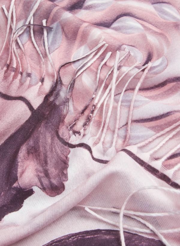 Laura Reversible Poppy Field Scarf