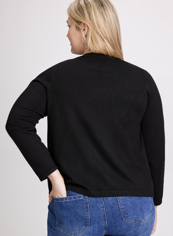 Laura Rhinestone Detail Cardigan