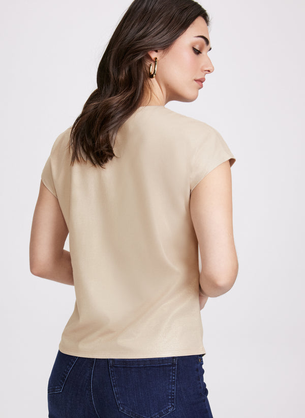 Laura Rhinestone Detail T-Shirt