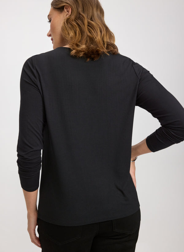 Laura Rhinestone Detail T-Shirt