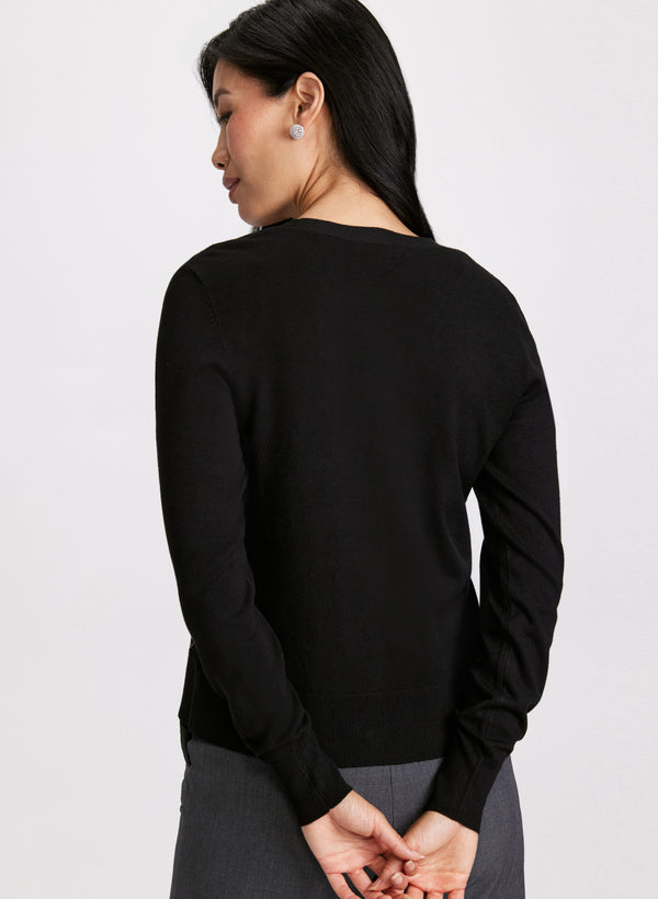 Laura Rhinestone Embellished Cardigan