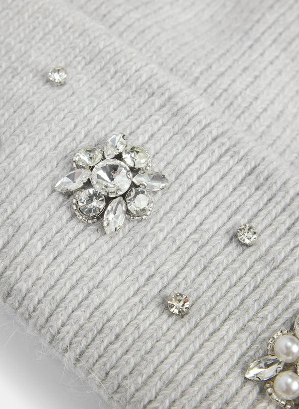Laura Rhinestone Embellished Tuque