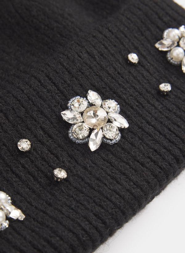 Laura Rhinestone Embellished Tuque