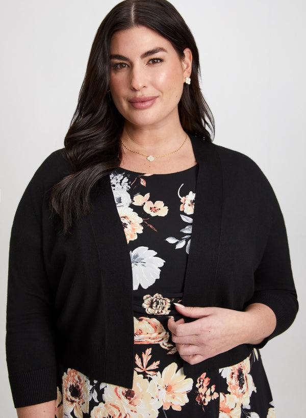 Laura Ribbed Knit Cardigan