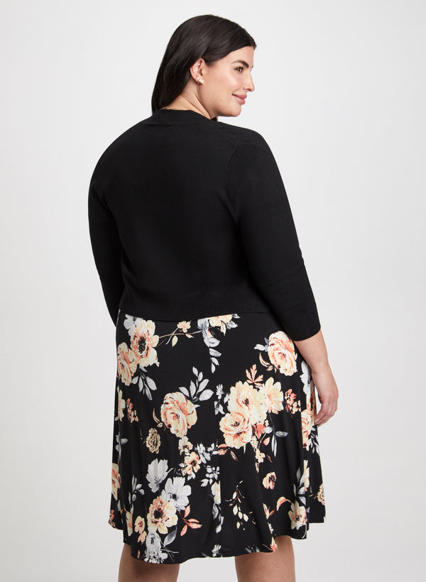 Laura Ribbed Knit Cardigan