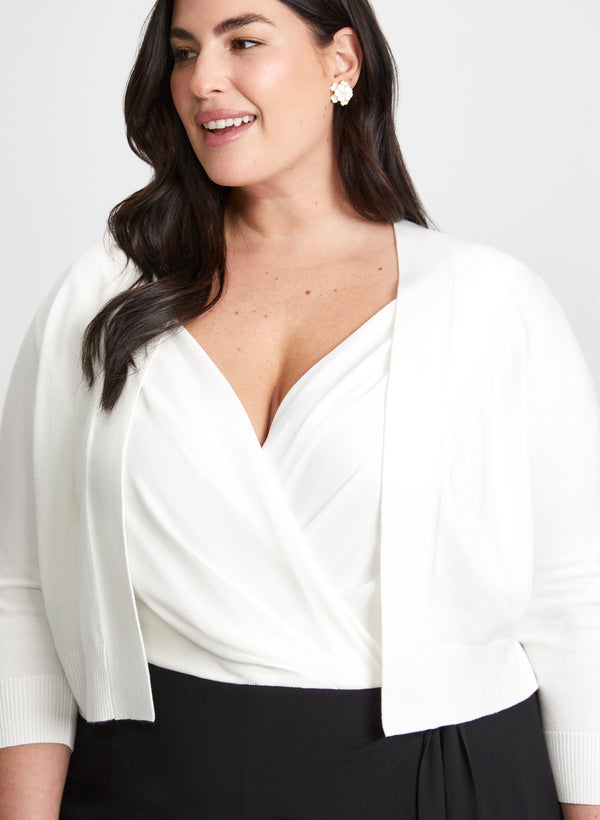 Laura Ribbed Knit Cardigan