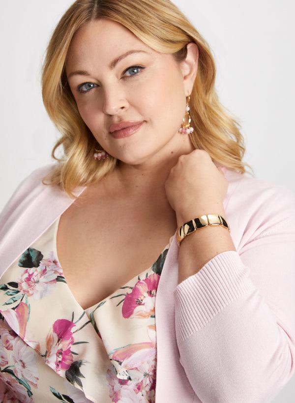 Laura Ribbed Knit Cardigan