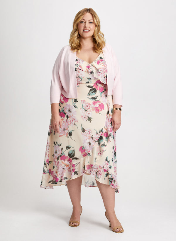 Laura Ribbed Knit Cardigan