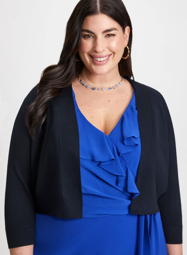 Laura Ribbed Knit Cardigan