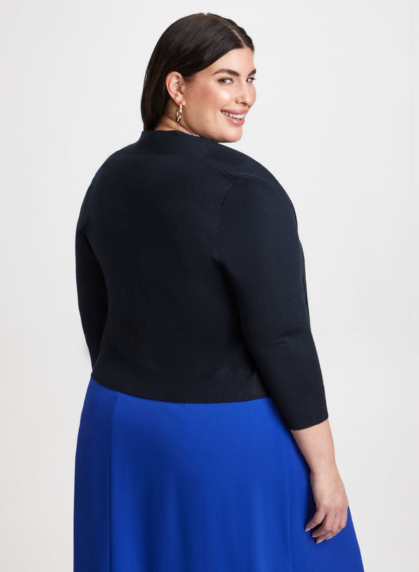 Laura Ribbed Knit Cardigan