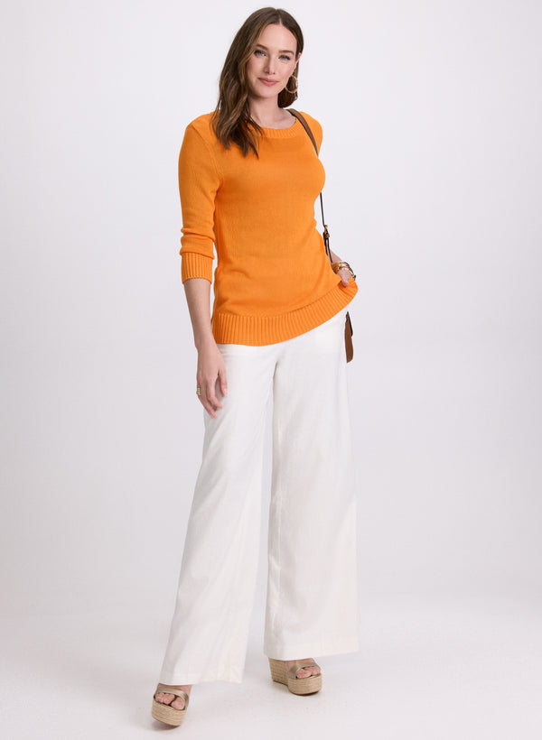 Laura Ribbed Knit Sweater