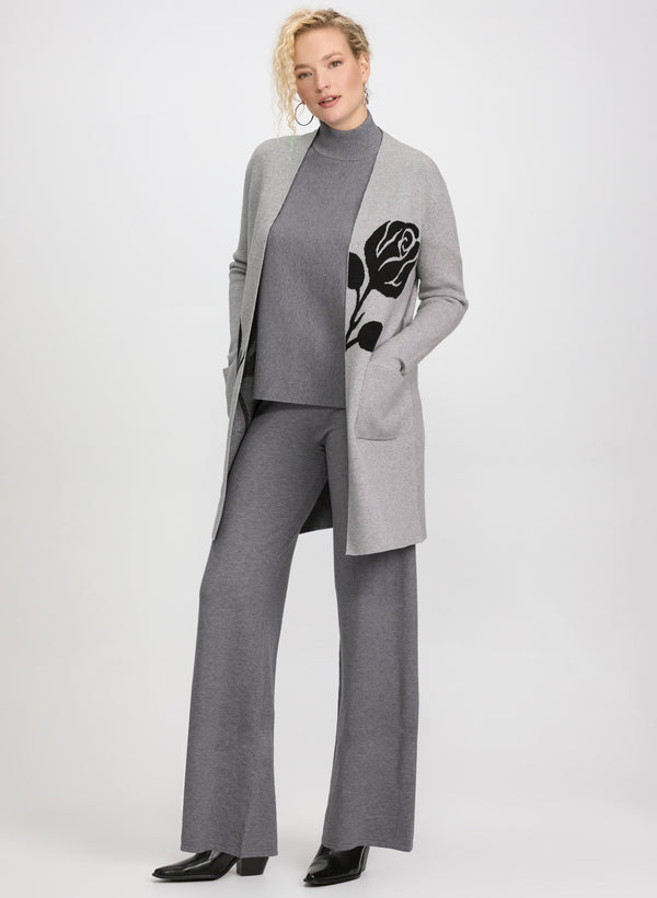 Laura Ribbed Mock Neck Sweater