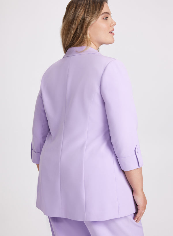 Laura Rolled Sleeve Blazer