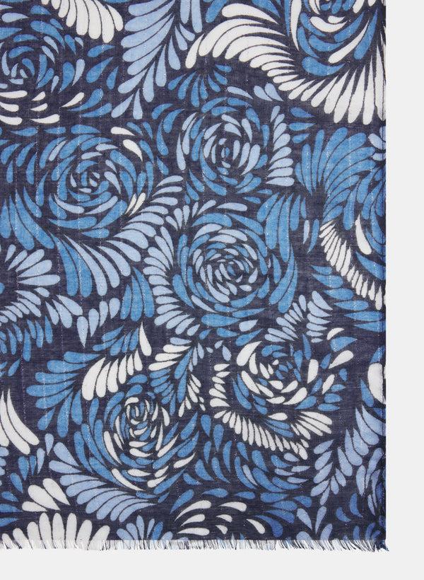 Laura Rose Print Scarf