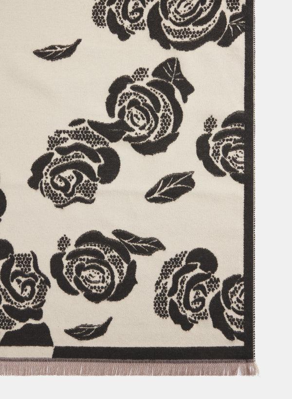 Laura Rose Print Scarf