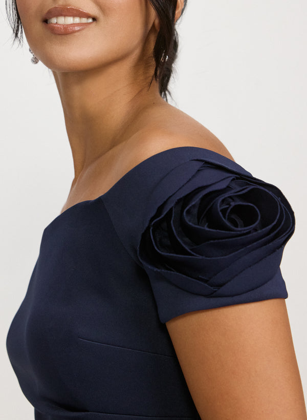 Laura Rosette Detail Dress