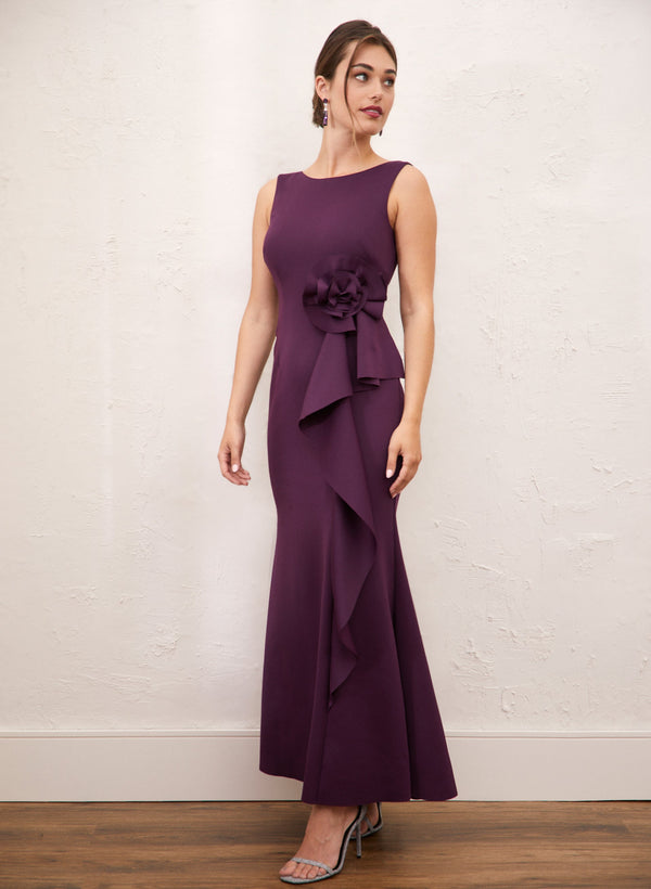 laura Rosette Detail Flounce Dress