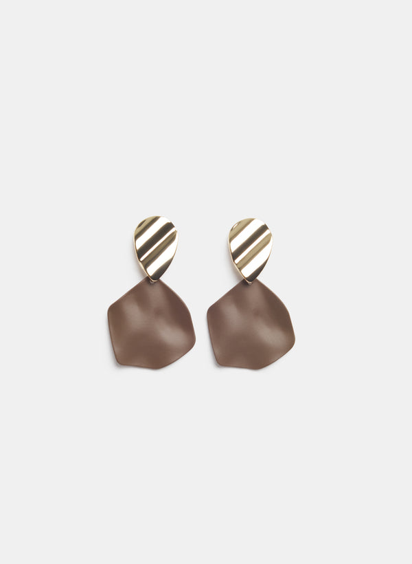 laura Rubber Drop Earrings