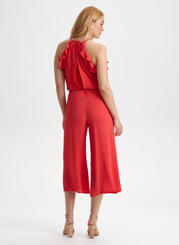 Laura Ruffle Detail Jumpsuit