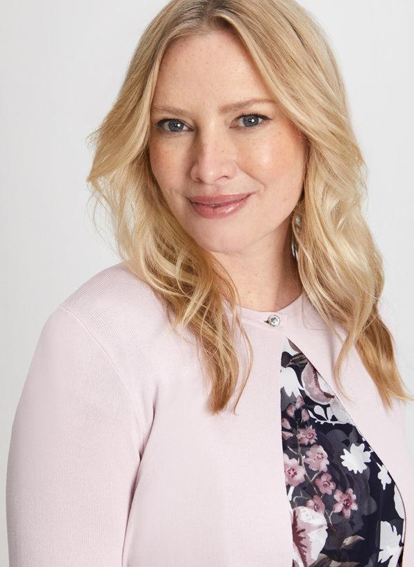 Laura Scallop Hem Cardigan