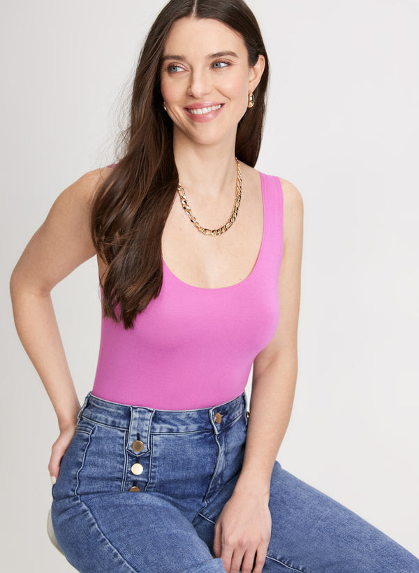 laura Scoop Neck Tank Top