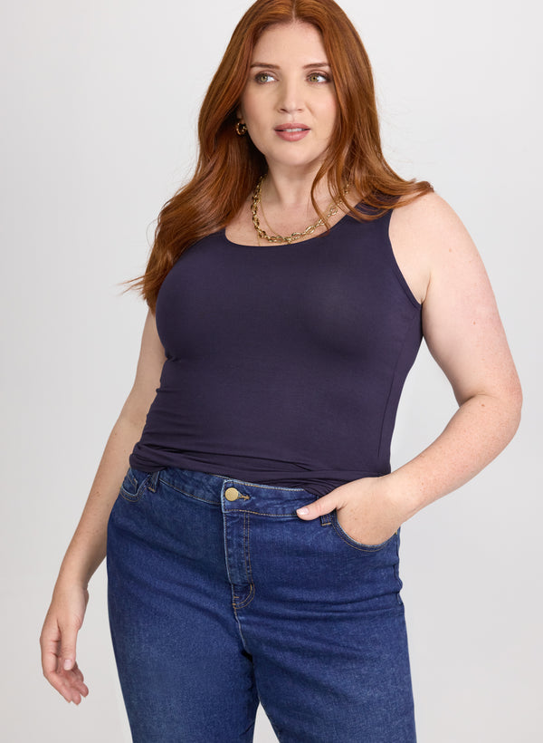 laura Scoop Neck Tank Top