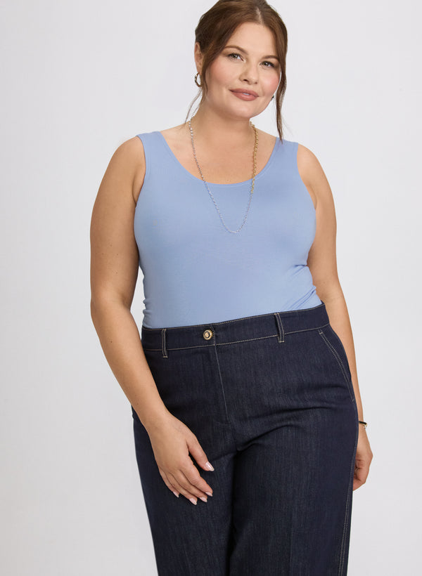 laura Scoop Neck Tank Top