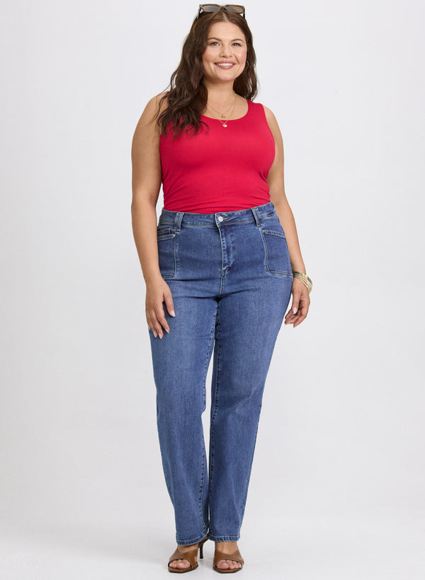 Laura Scoop Neck Tank Top