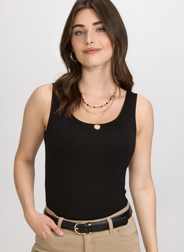 laura Scoop Neck Tank Top