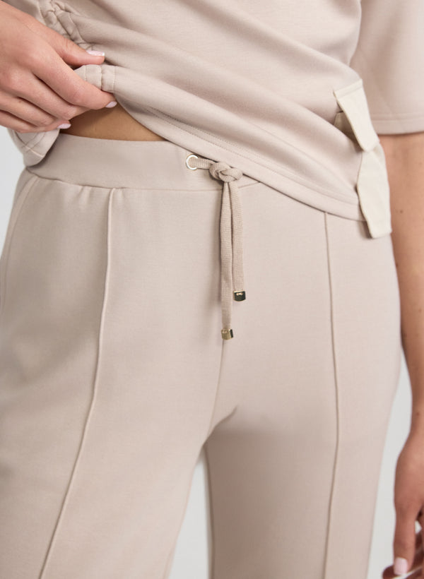 Laura Scuba Pull-On Pants