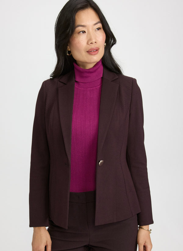 laura Seamed Detail Blazer