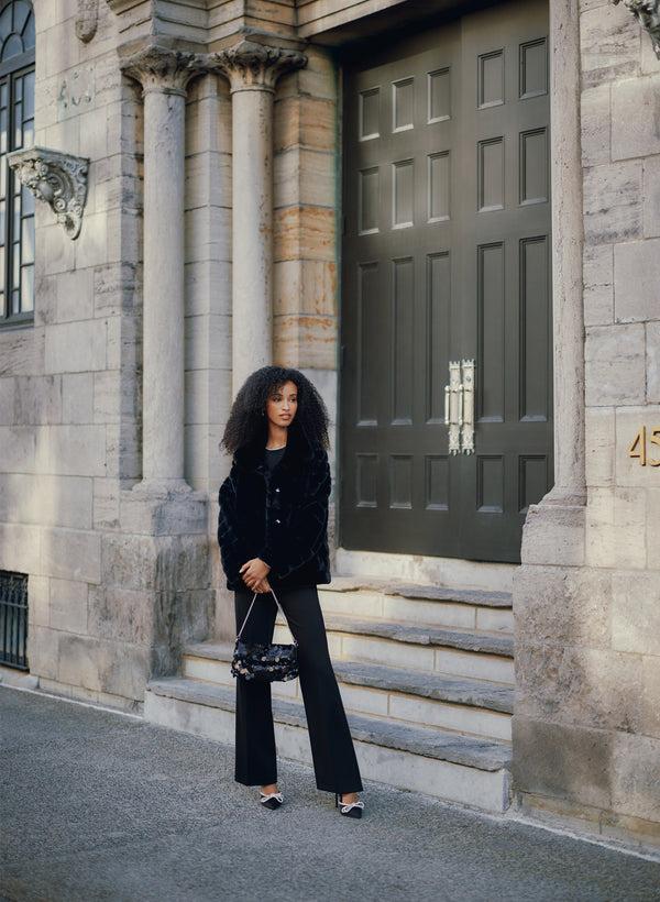 Laura Semi Flare-Leg Pants