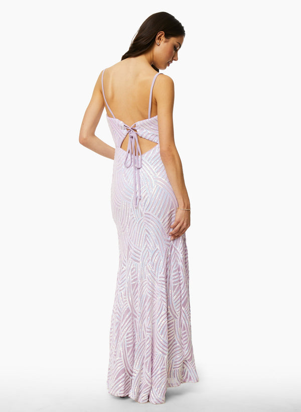 Laura Sequin Detail Dress