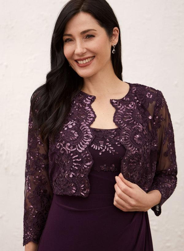 Laura Sequin Detail Jacket & Dress