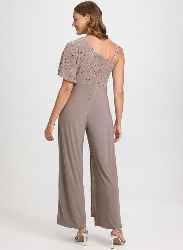 Laura Sequin & Jersey Jumpsuit