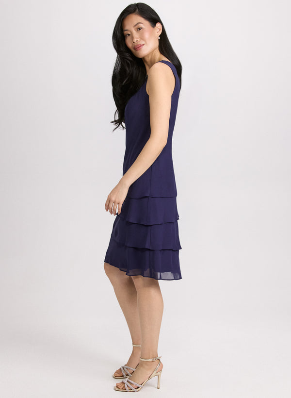 Laura Sequined Dress & Jacket Set