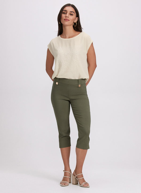 Laura Sequined Gradient Motif Top