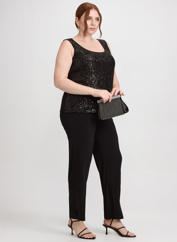 Laura Sequined Jacket Tops & Pants Set