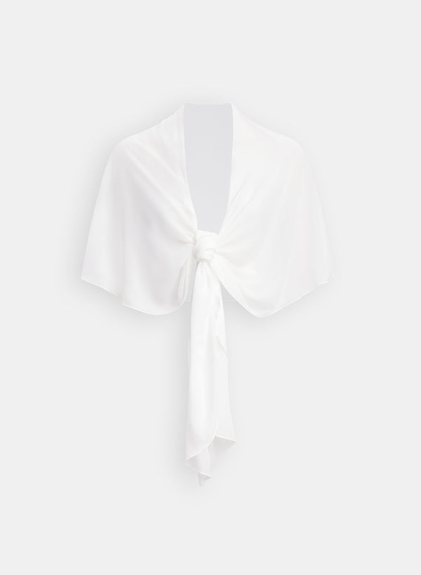 Laura Sheer Chiffon Shawl