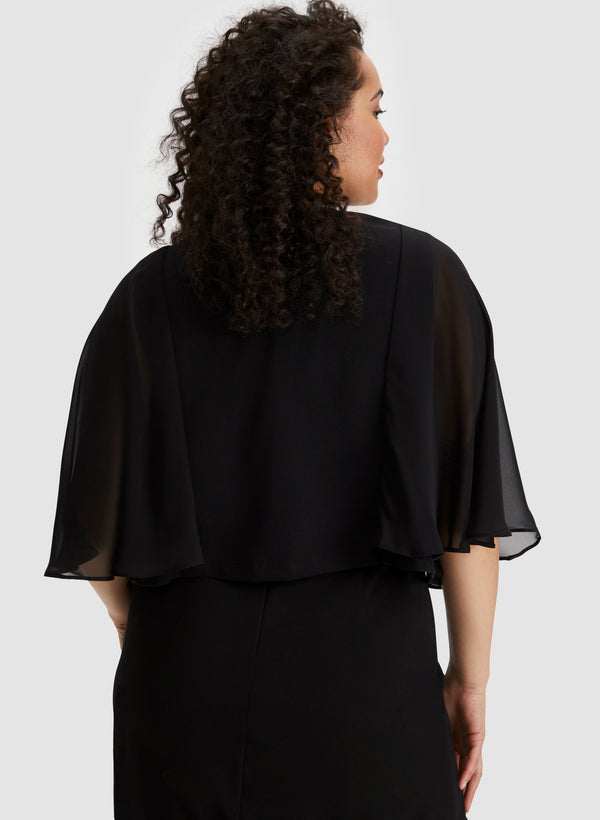 Laura Sheer Sleeve Bolero