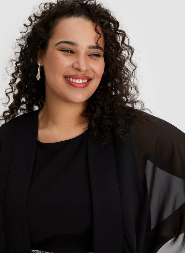 Laura Sheer Sleeve Bolero