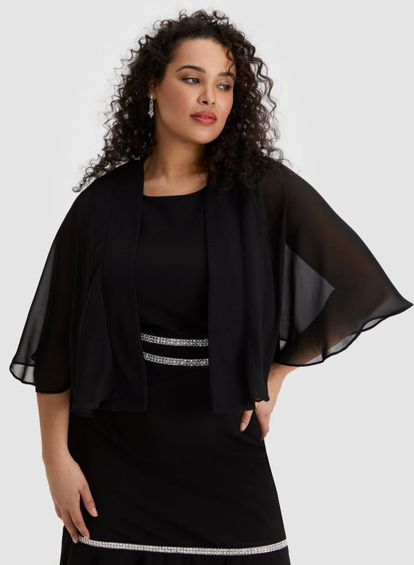 laura Sheer Sleeve Bolero