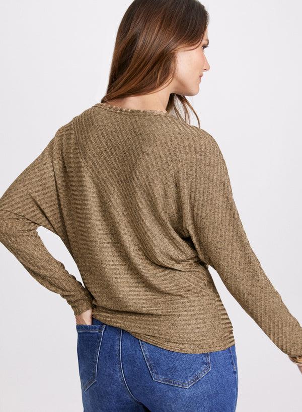 Laura Shimmer Knit Top