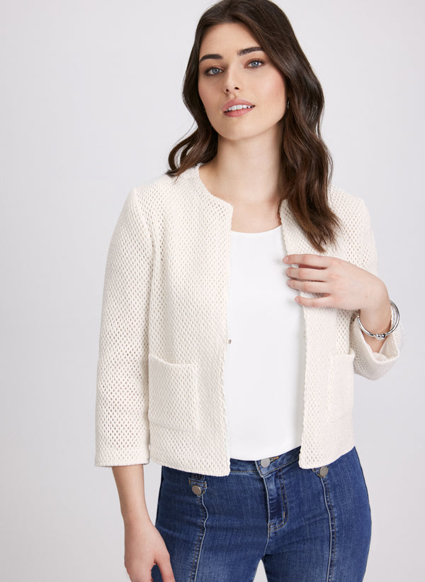laura Short Crochet Jacket